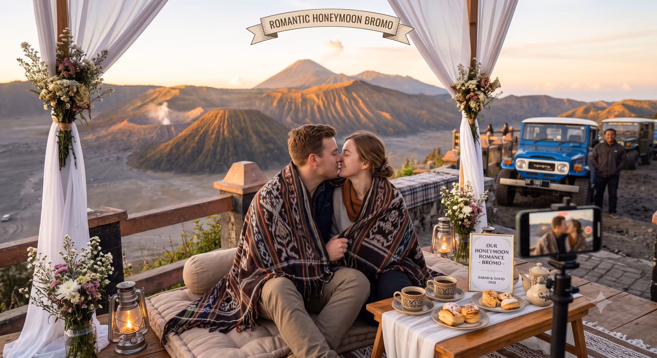 Honeymoon Bromo Romantis