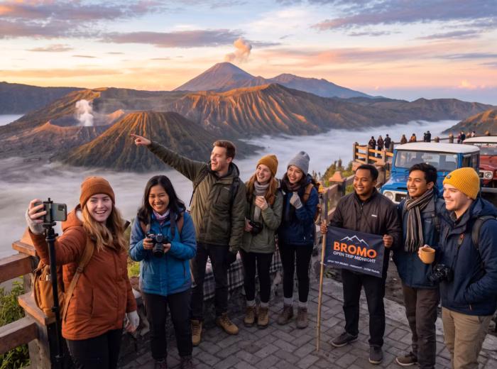 Open Trip Bromo Midnight